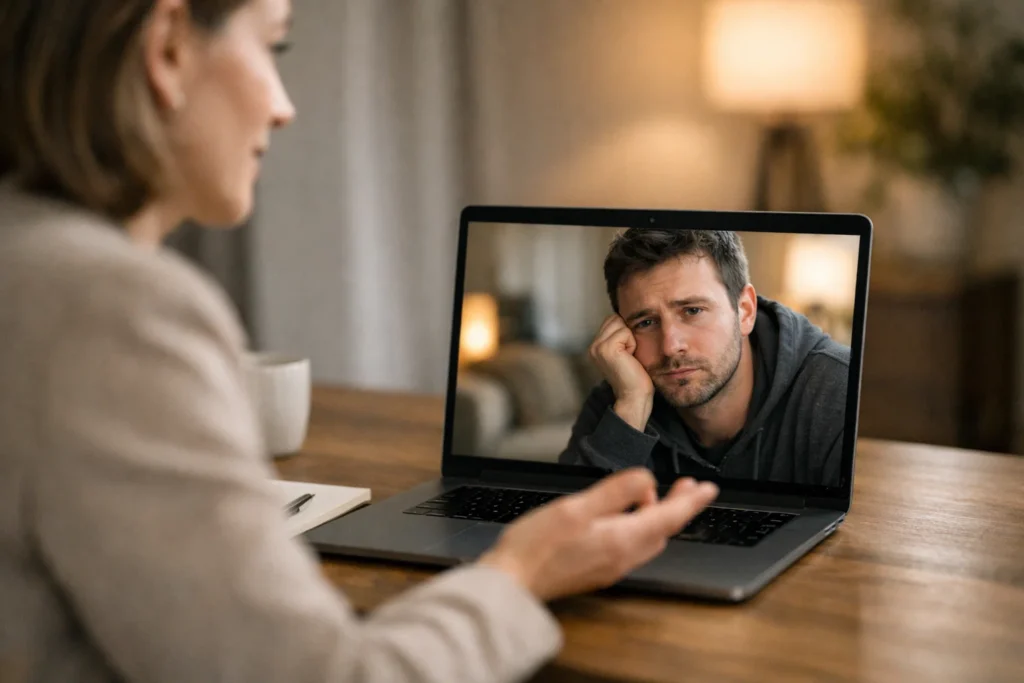 درمان افسردگی آنلاین